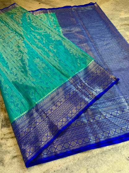 Banarasi trendy rao mango soft silk  sarees