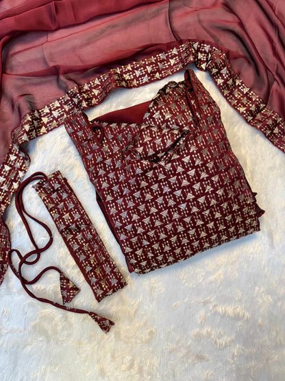Radha rangoli cafe gown