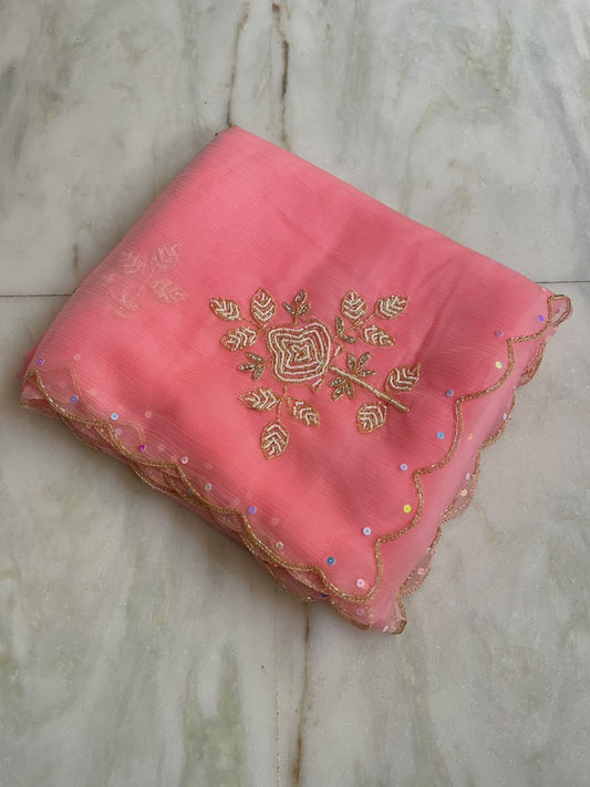 Trending budget pure soft chiffon sarees