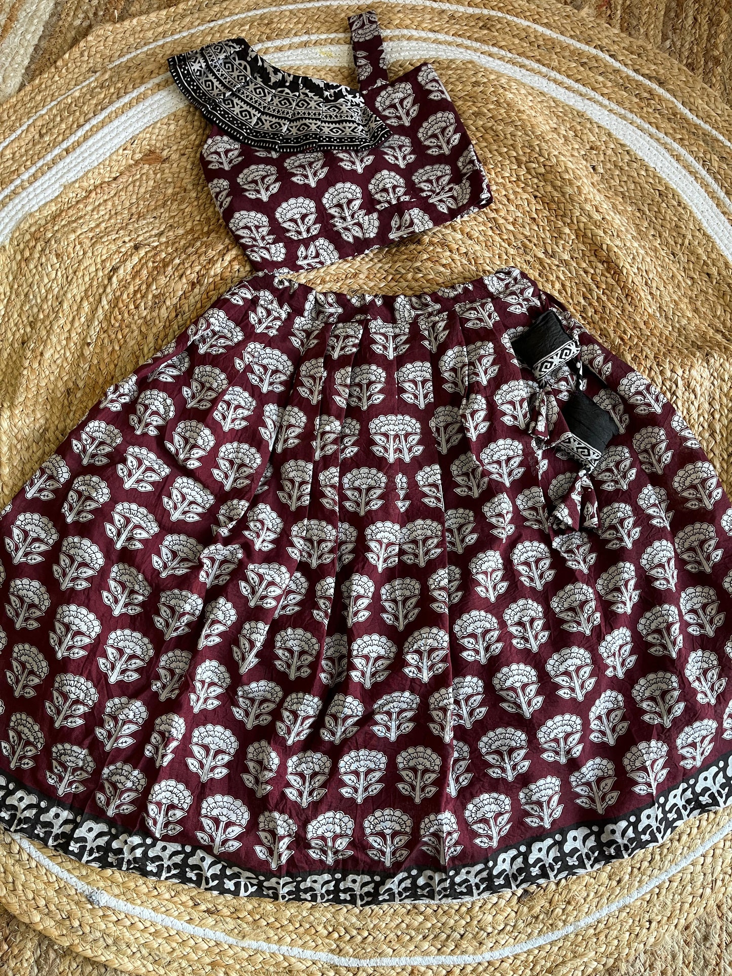 Mul elegant print party vibe cute set