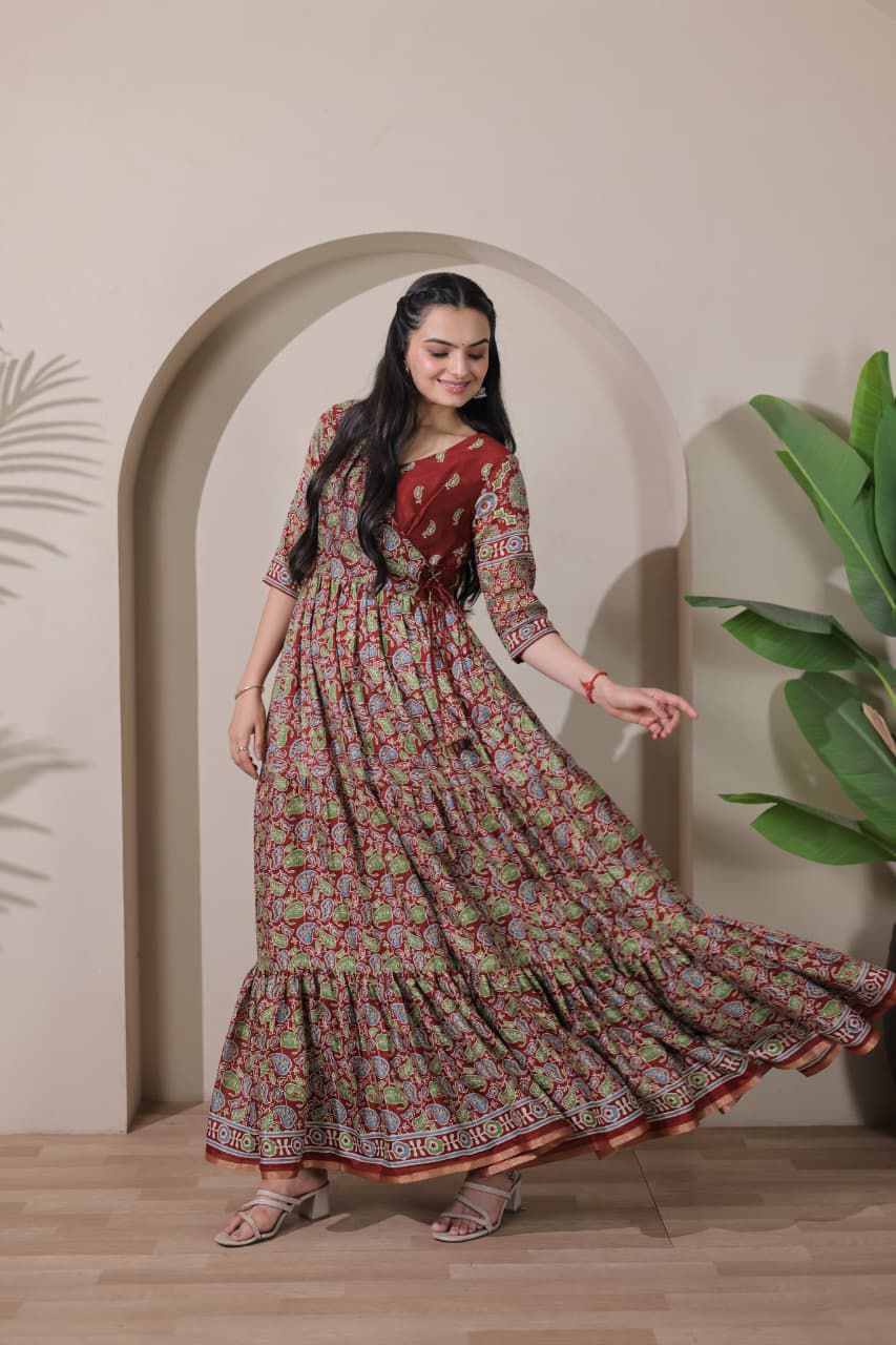 Angarakha party wear cafe gowns