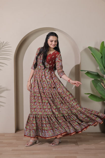 Angarakha party wear cafe gowns