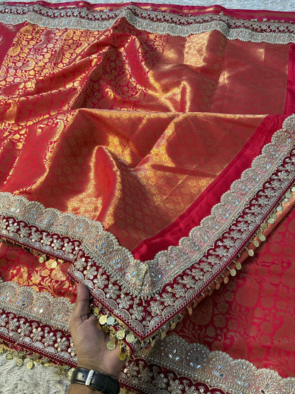 Banarasi Bridal Kanjeevaram saree