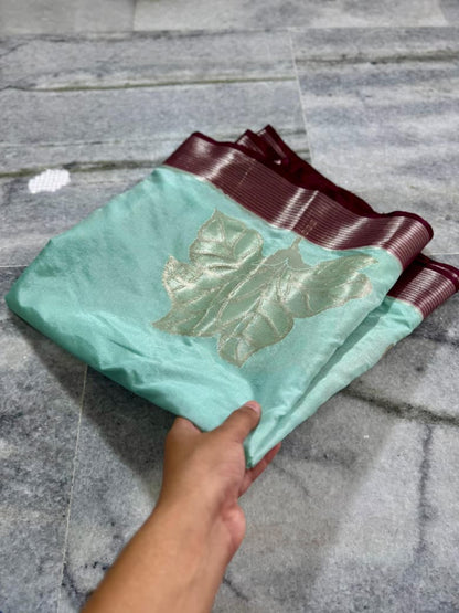 Katan Kanchi Handloom Silk Classic Trendy Saree