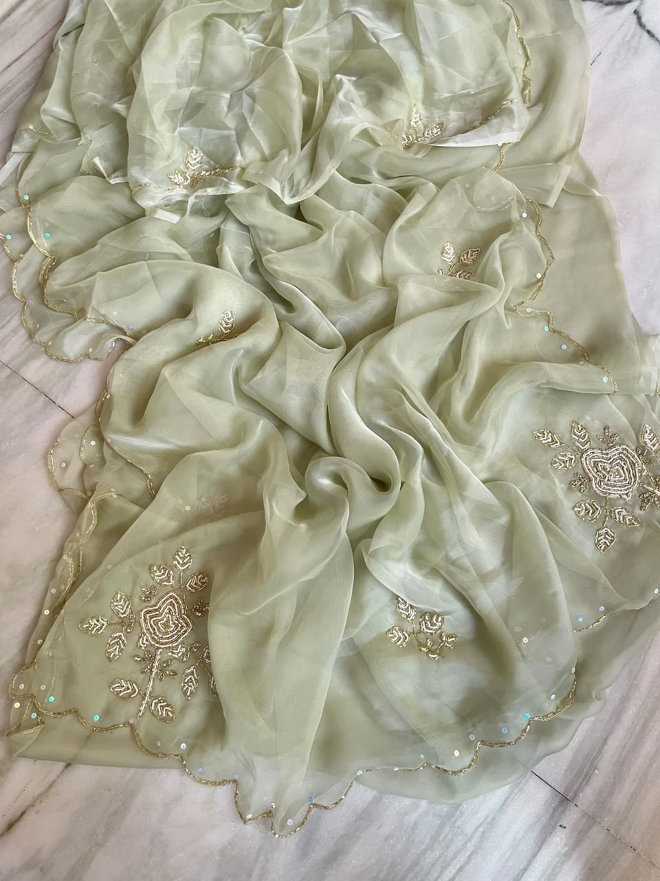 Trending budget pure soft chiffon sarees