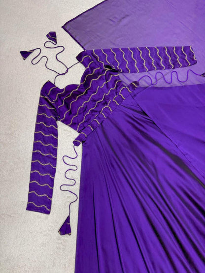 Rangoli silk cafe gowns