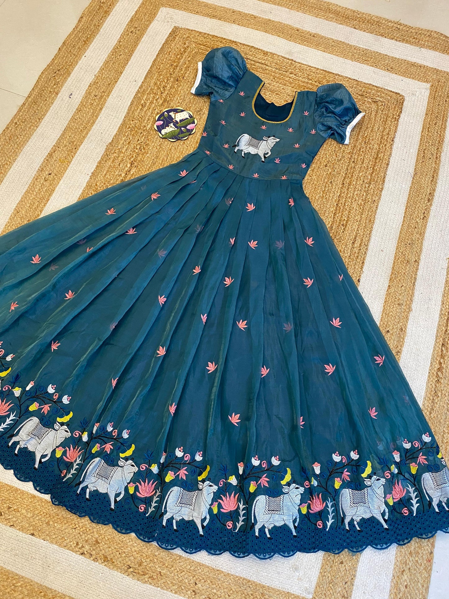 Kids pichwai traditional gowns