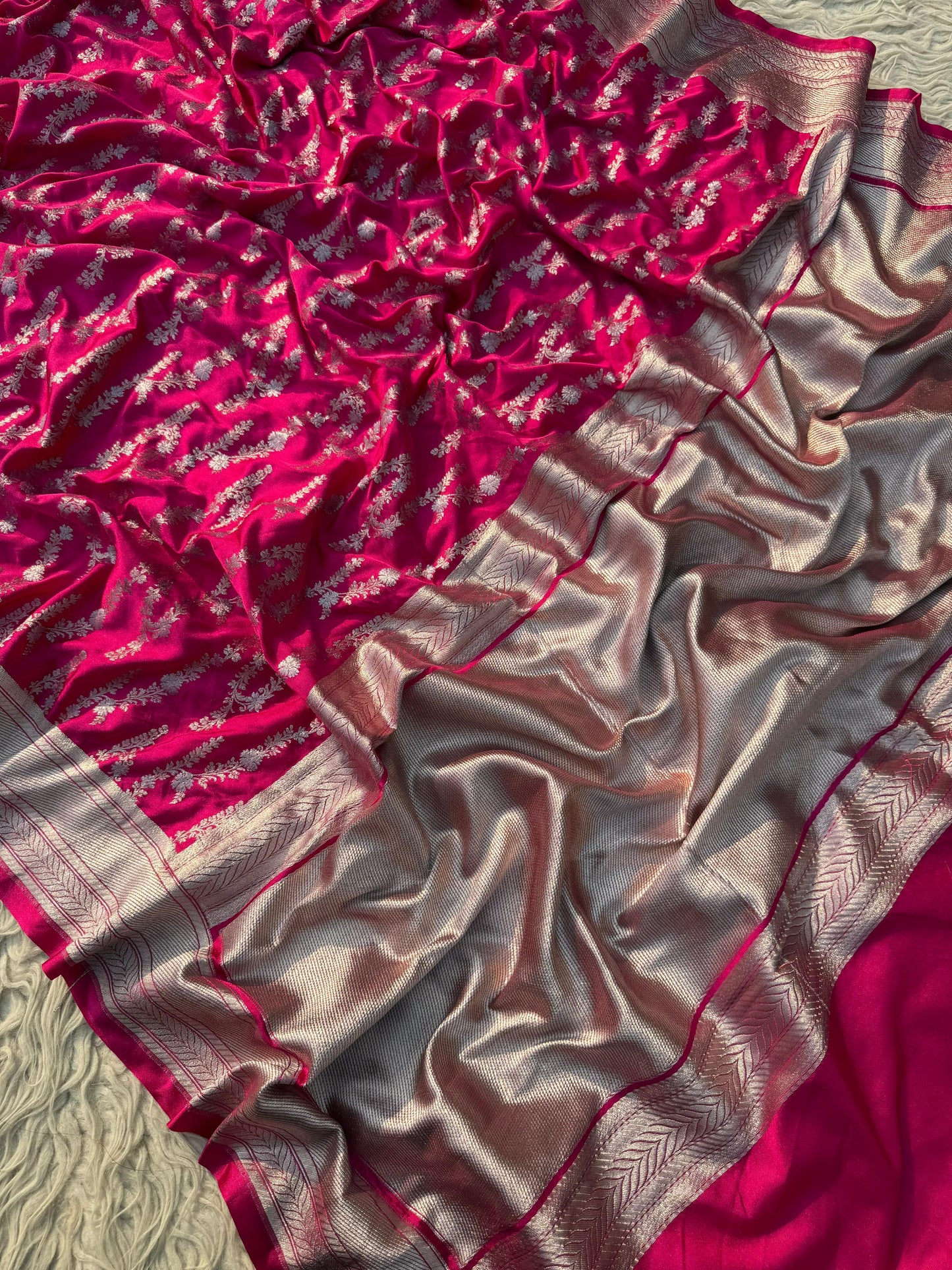 Premium Luxe Mashru Classic Saree