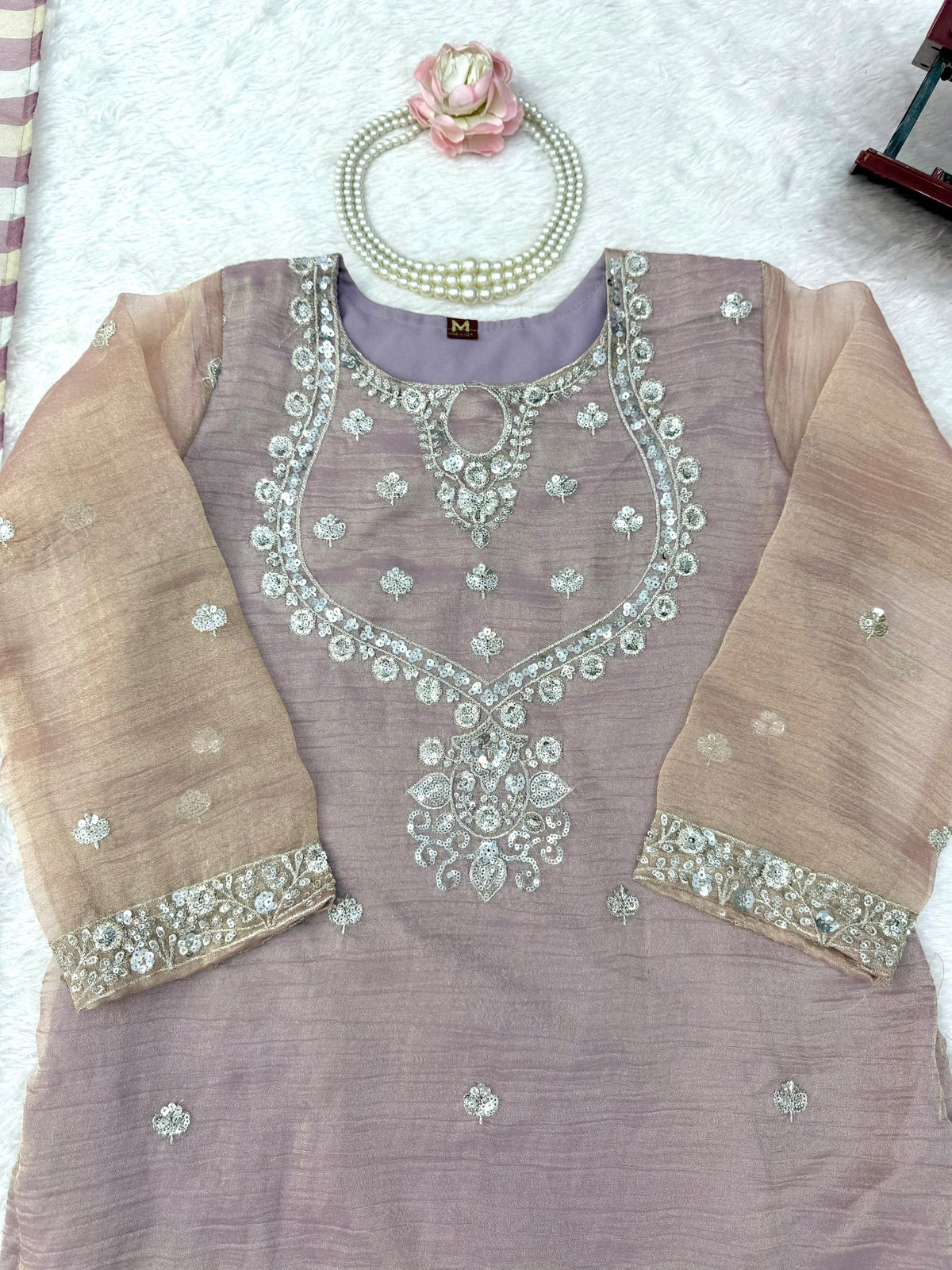 Anarkali model Sharara sets