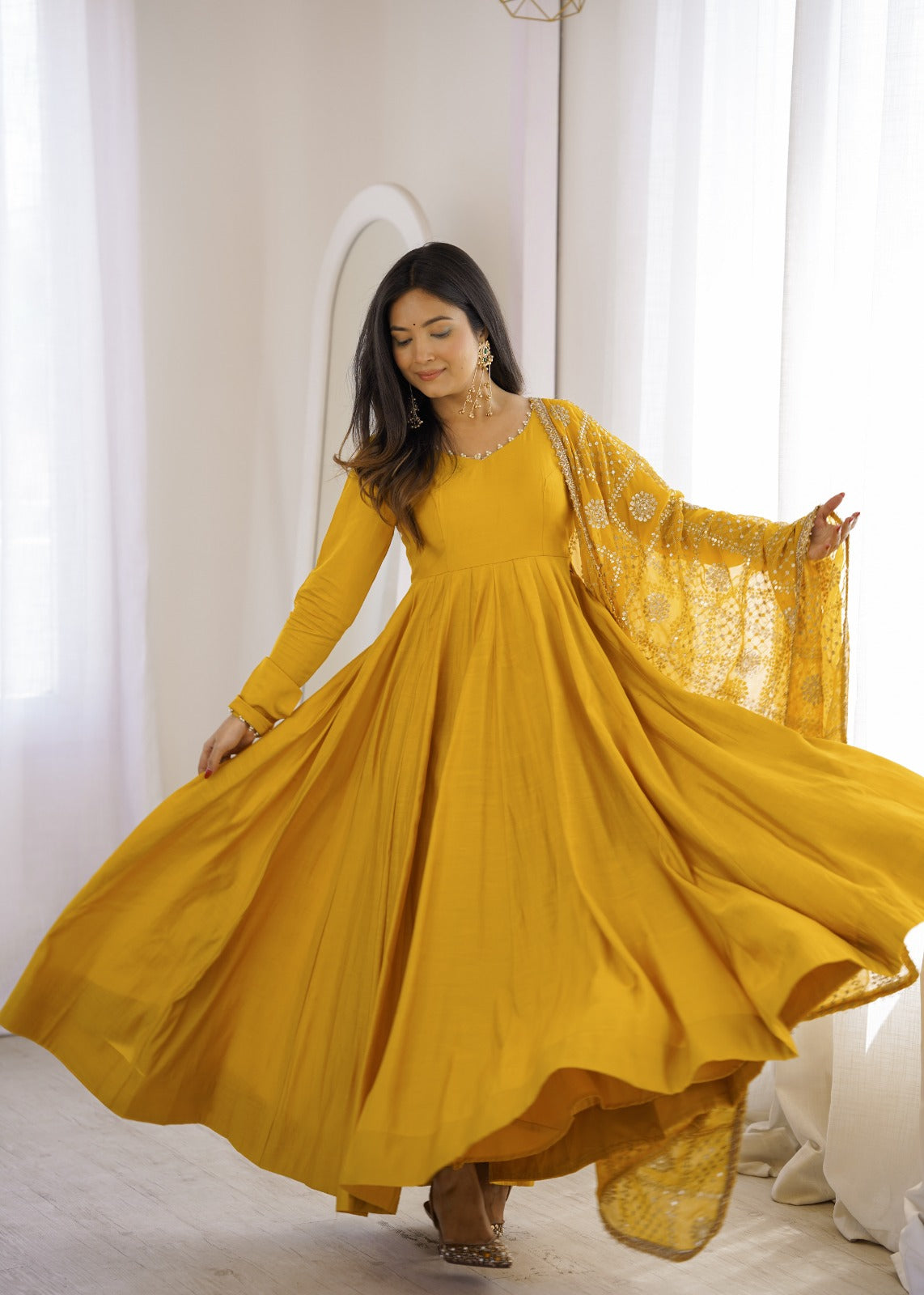 Colourfull & Fresh Look Outfit Is Perfect For Upcoming Festivities And Wedding Anarakali sets