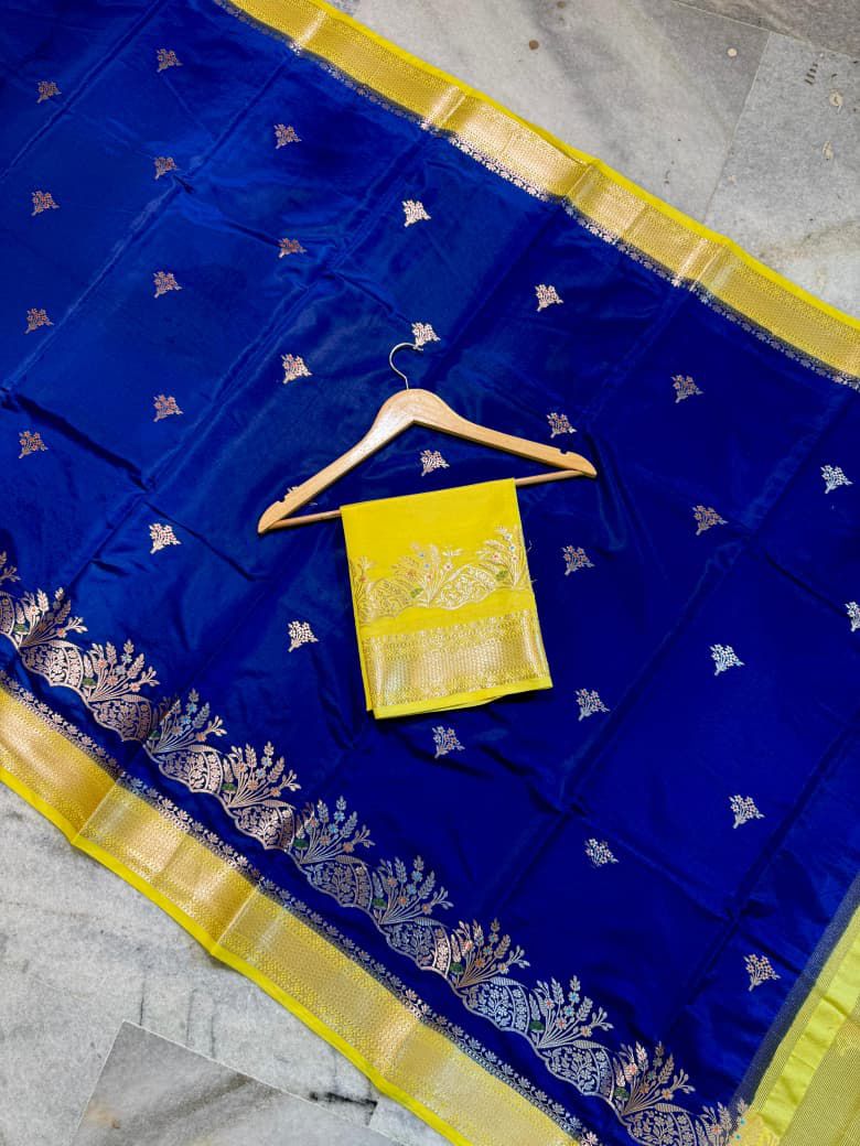 Vintage Katan silk premium Desginer saree
