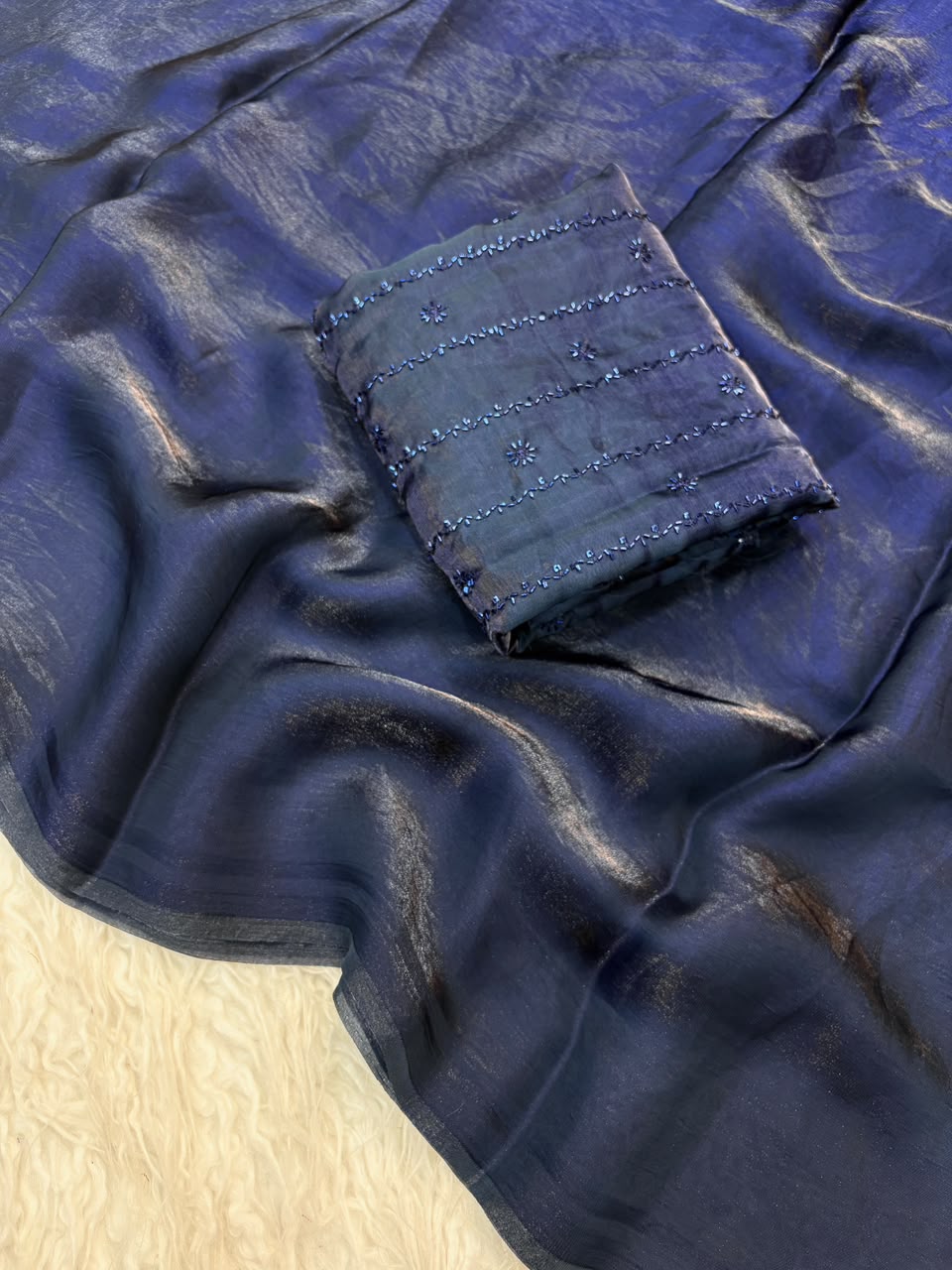 Trending shree budget fendy satin fabric saree