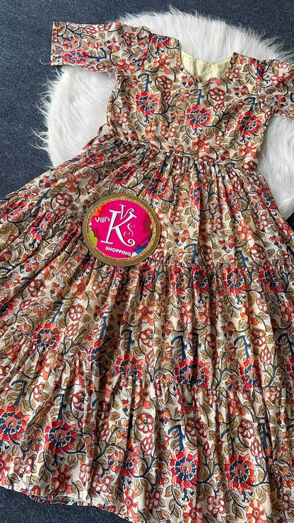 Pocket Kalamkari cafe gowns