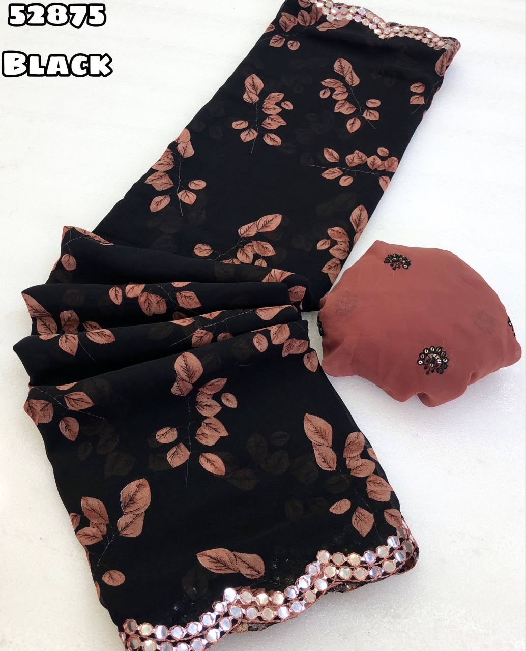 Trending soft weightless chiffon floral sarees