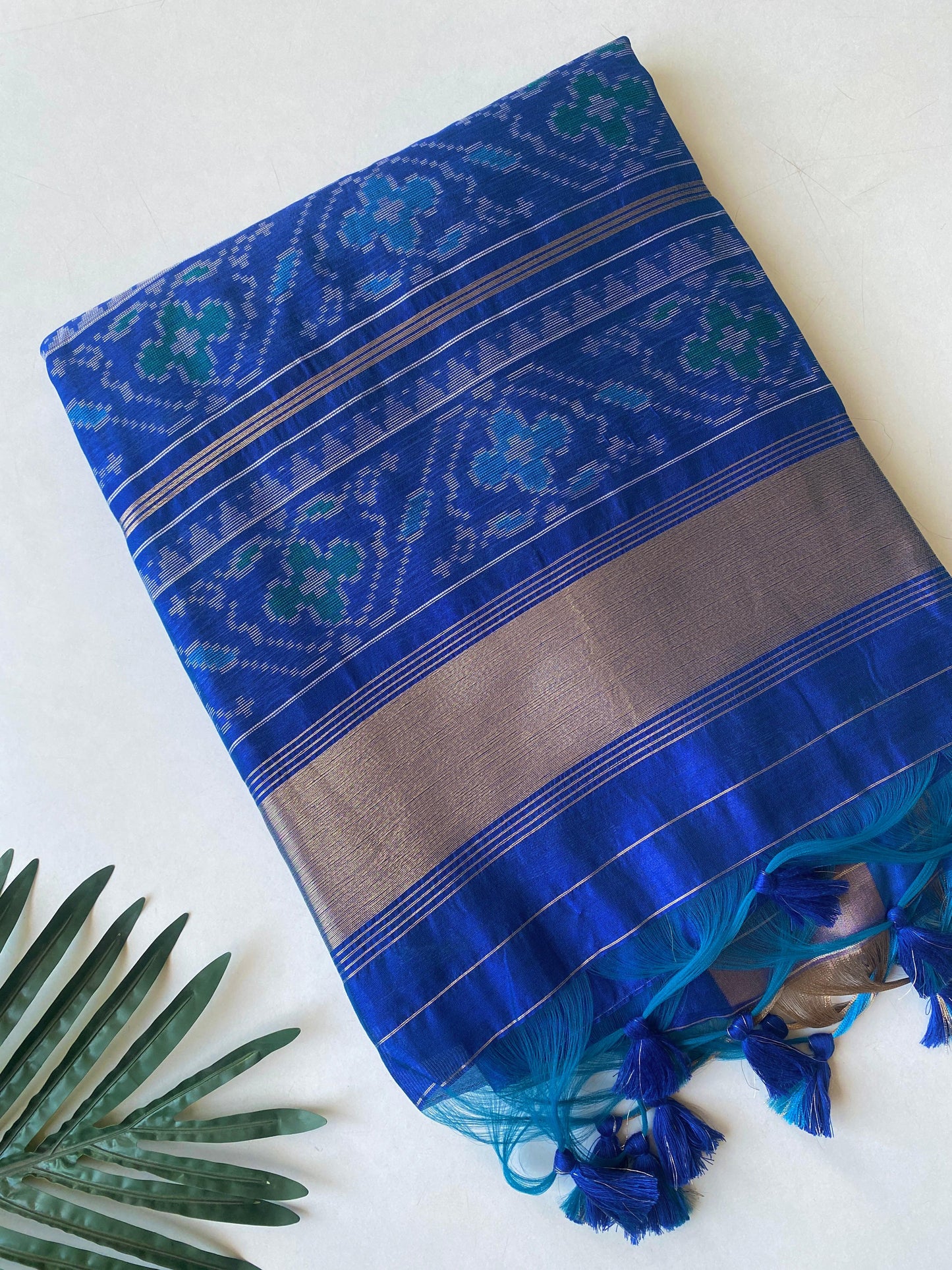Tussar Patola ikkat budget saree