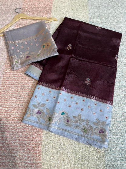 Banarasi fancy trending Alfi designer saree