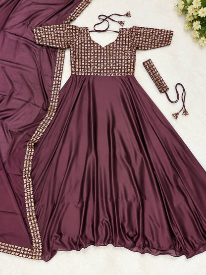 Radha rangoli cafe gown