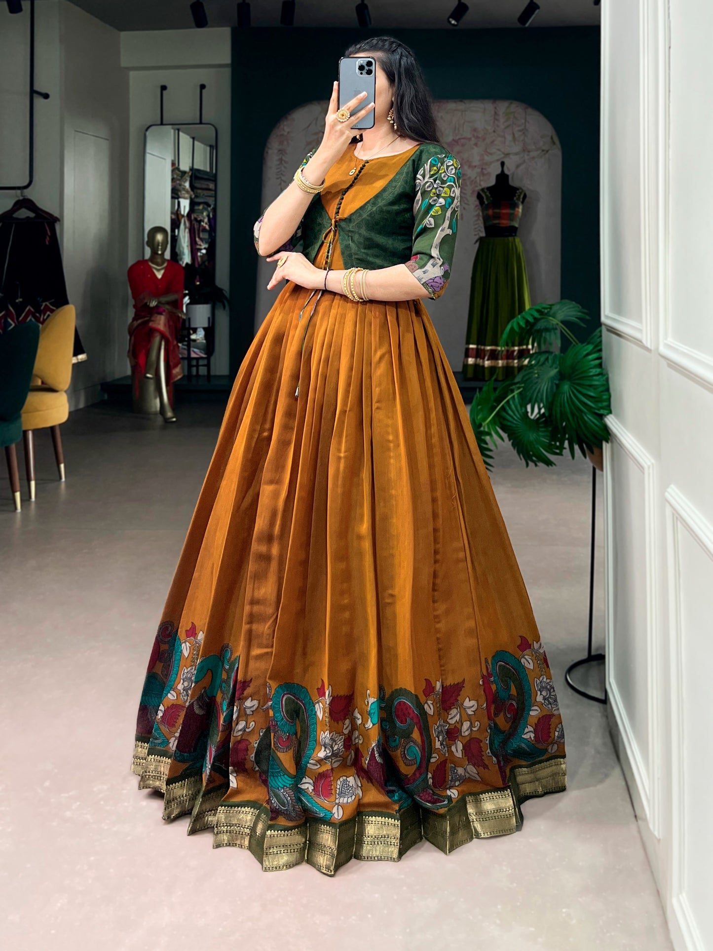 Traditional Koti long gowns