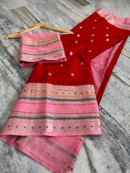 Budget Vintage Saree with classic warm silk