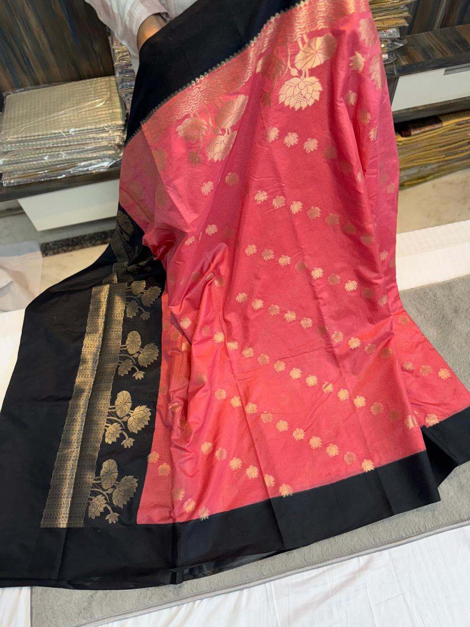 Banarasi Vintage Dupion Soft silk saree