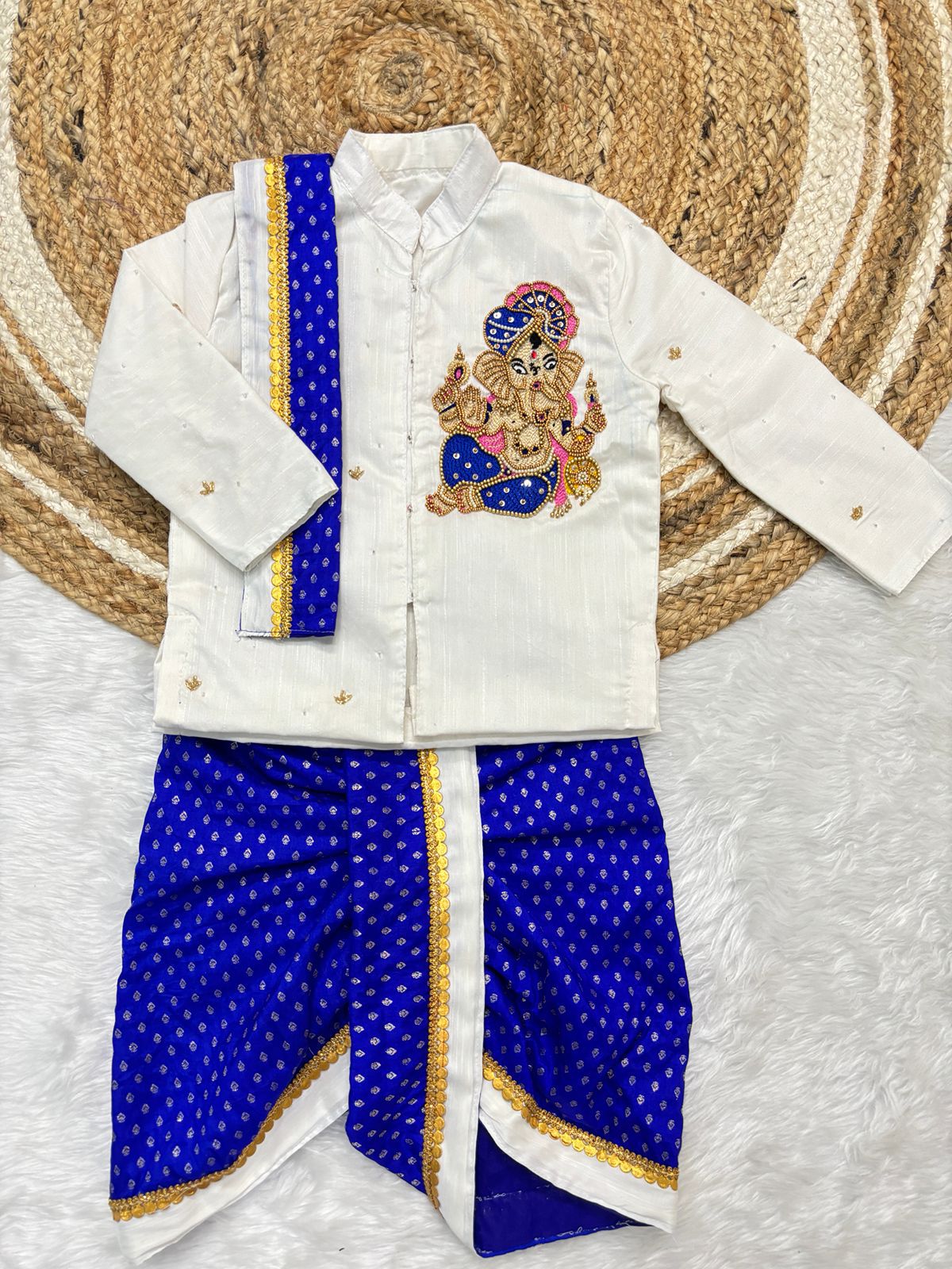 Kids kurta dhoti set