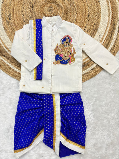 Kids kurta dhoti set
