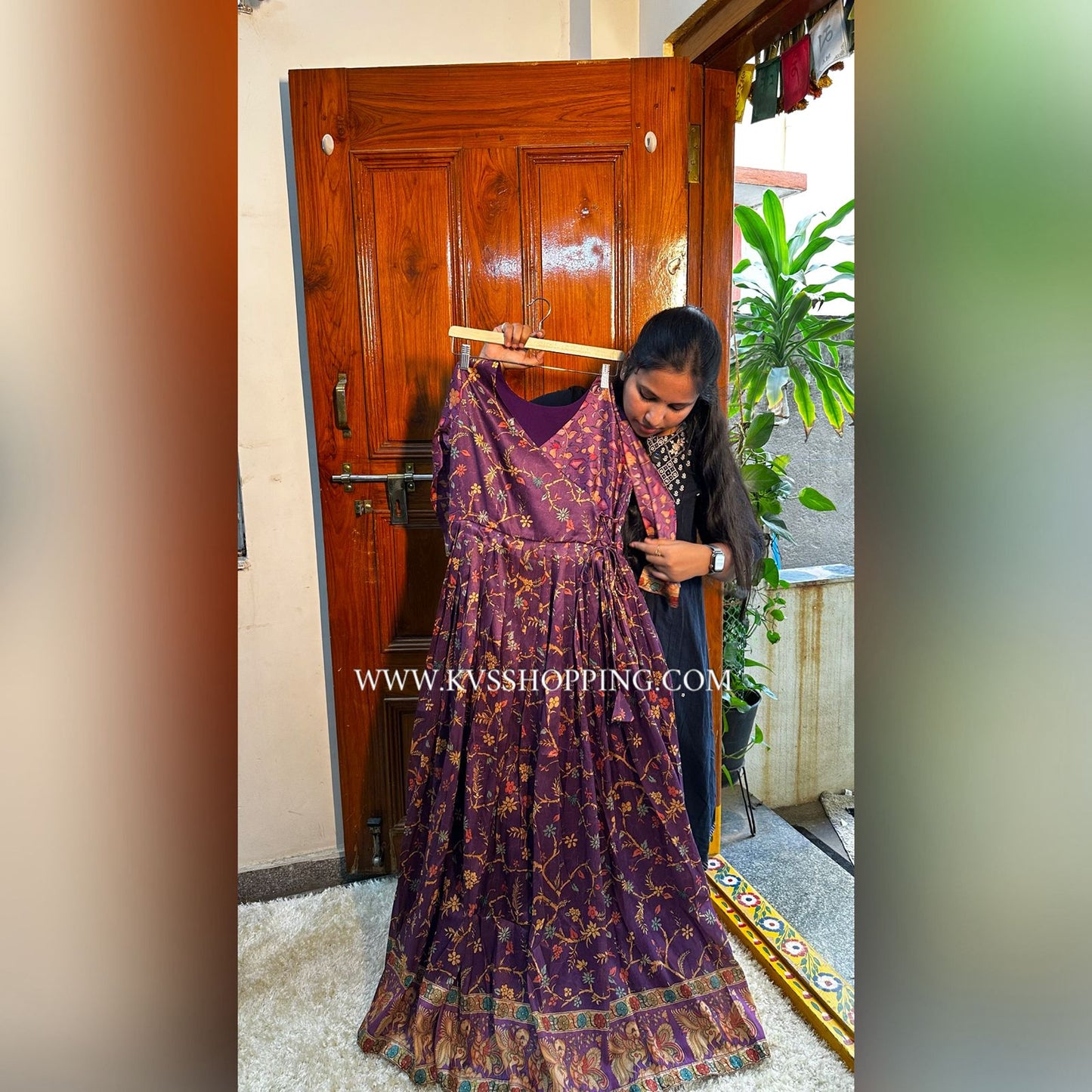 Anarkali Kalamkari designer Gowns