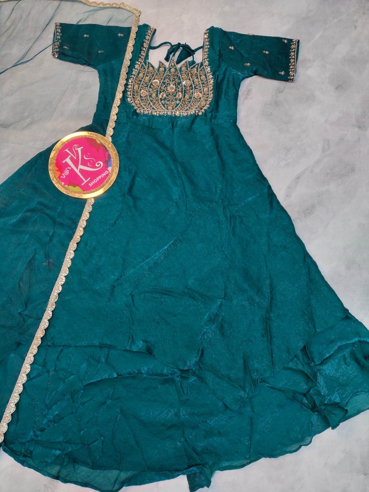 Fendi crush Lotus Cafe Gown