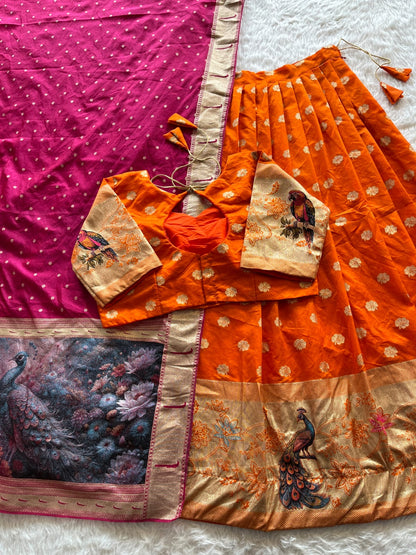 Dola Silk 3D Weaving Lehenga sets