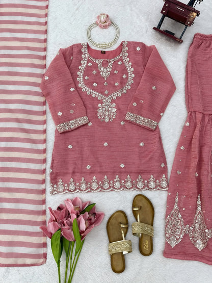 Anarkali model Sharara sets