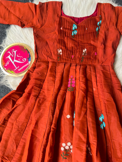 Café Embroidery Oo Sita  Gowns