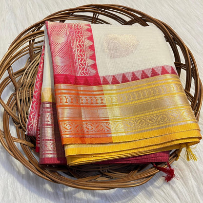 Ganga Jamuna Kota Checks Budget sarees