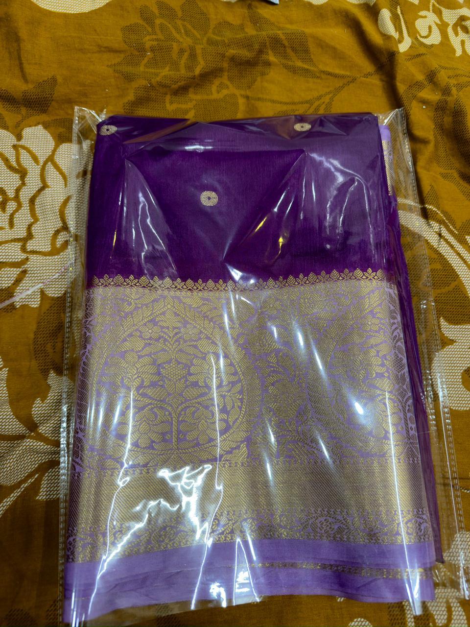 Vintage Dupion soft silk weaving sarees