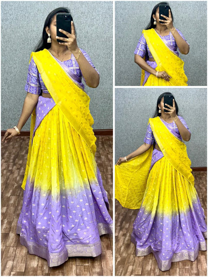 Chinnon Designer viscose lehenga
