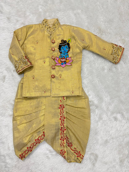 ✨ Krishna Design Maggam Work boys set  ✨