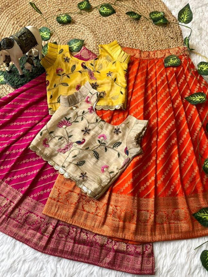 Kids festival pattu pavadas