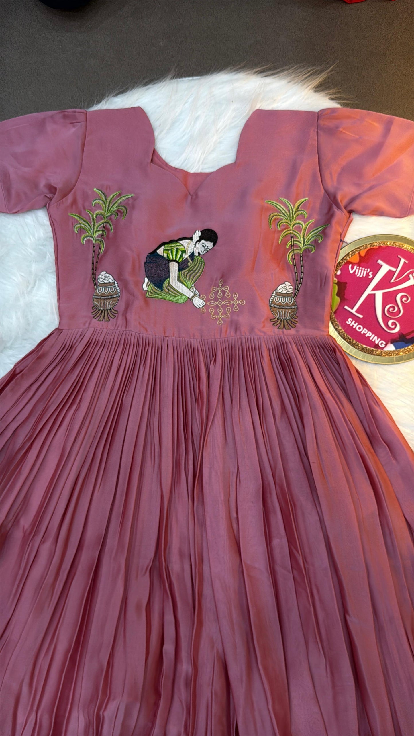 Sankranthi festival special  classic  thread work gowns