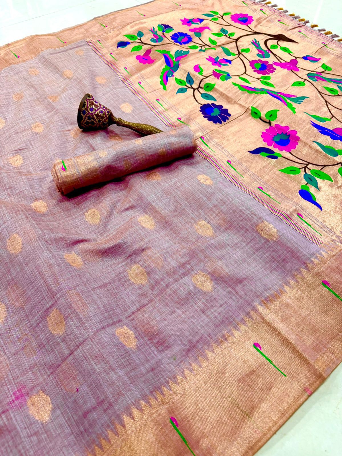 Munga Cotton Soft trendy look Budget muniya saree