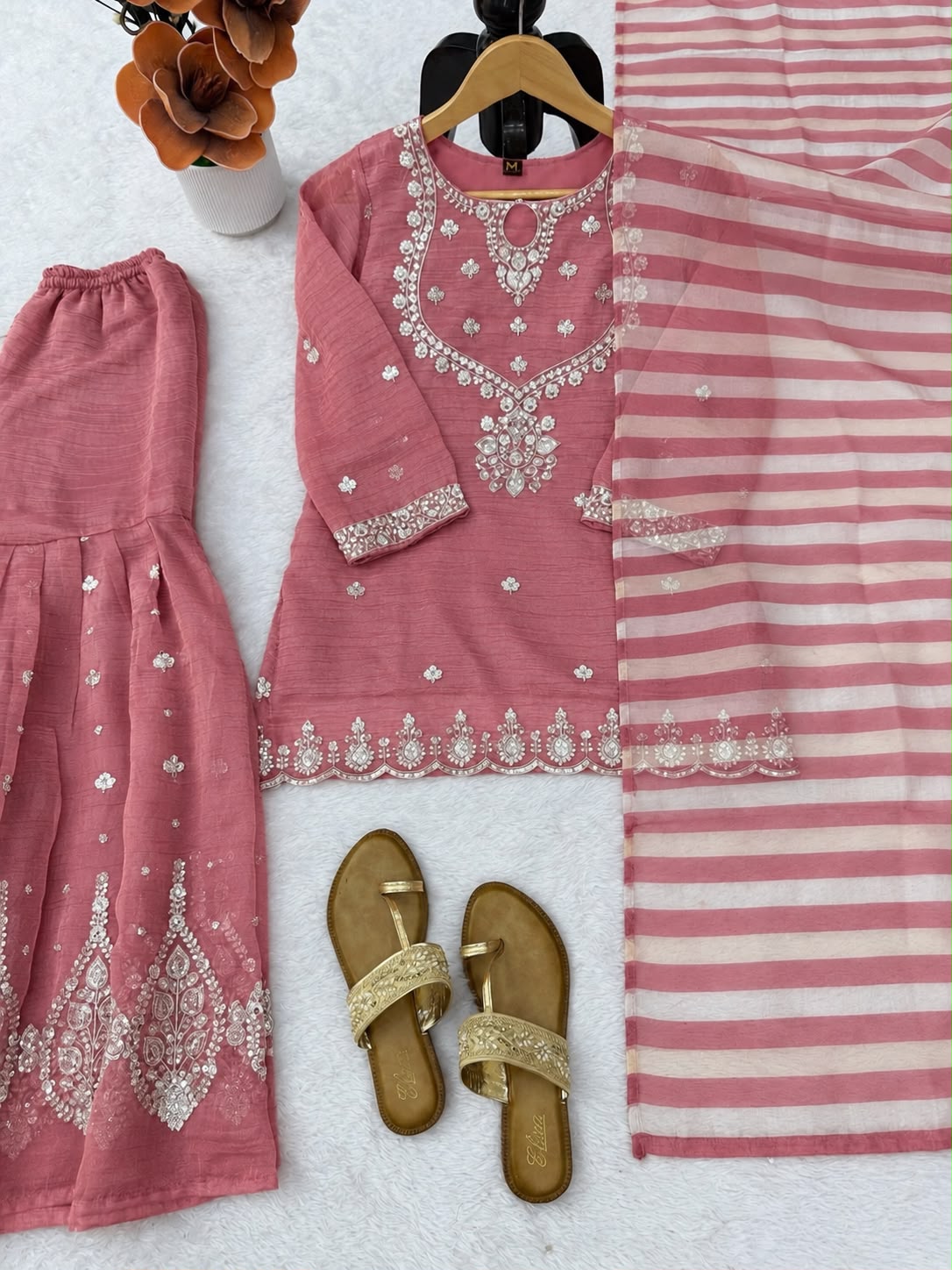 Anarkali model Sharara sets