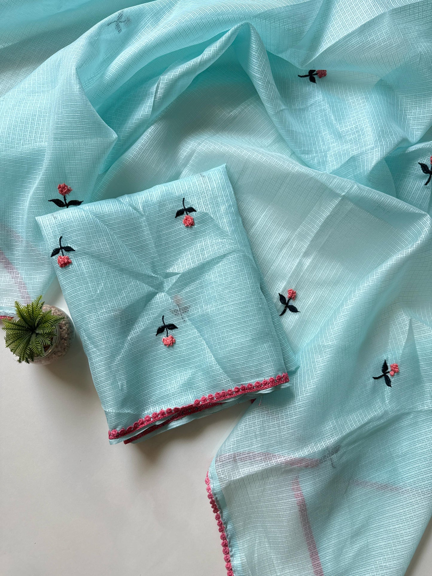 Kota Doriya saree with pure fabric and pure border budget