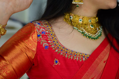 ROYAL SEMI GADWAL COLLECTION  MAGGAM SETS