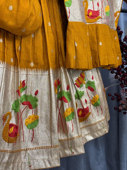 Cute South Indian style  Paithani sets ✨