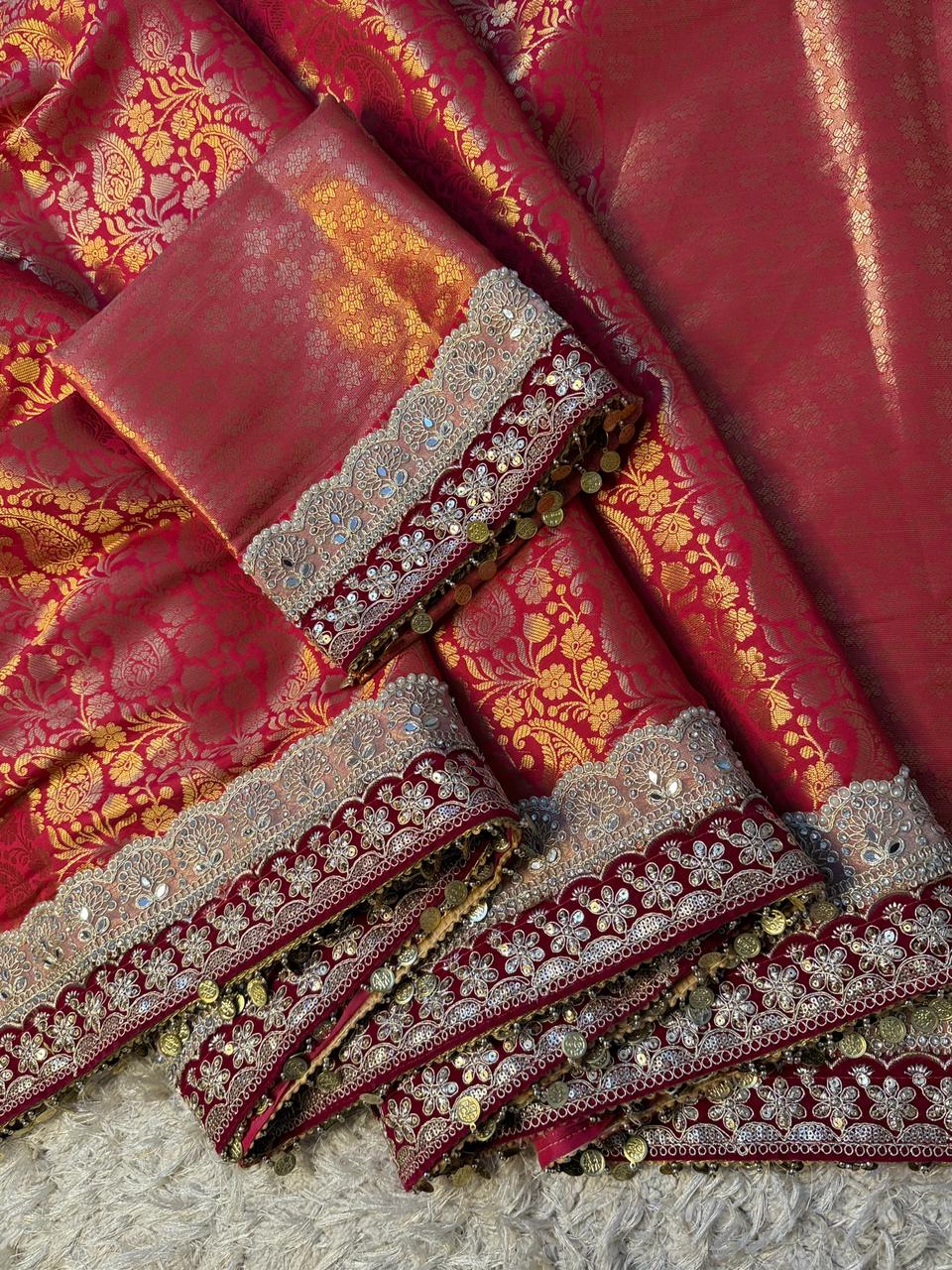 Banarasi Bridal Kanjeevaram saree