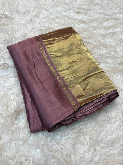 Trendy viscose silk partywear saree