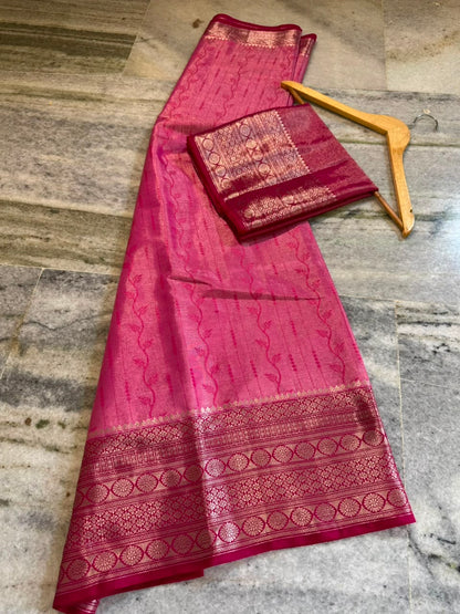 Banarasi trendy rao mango soft silk  sarees
