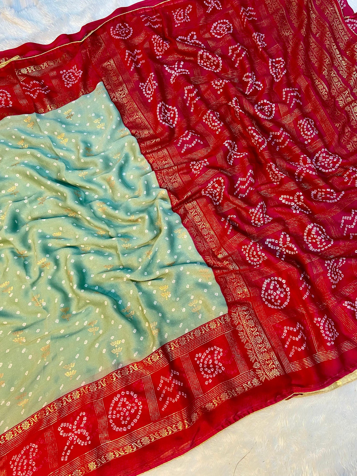 Budget return gift malai blooming sarees