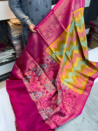 Banarasi Dybl Katan soft  silk Festival budget collection