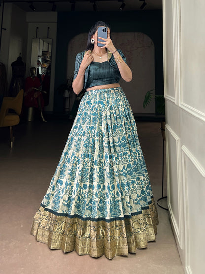 Co-ord Set Lehenga royalty tasar silk  set