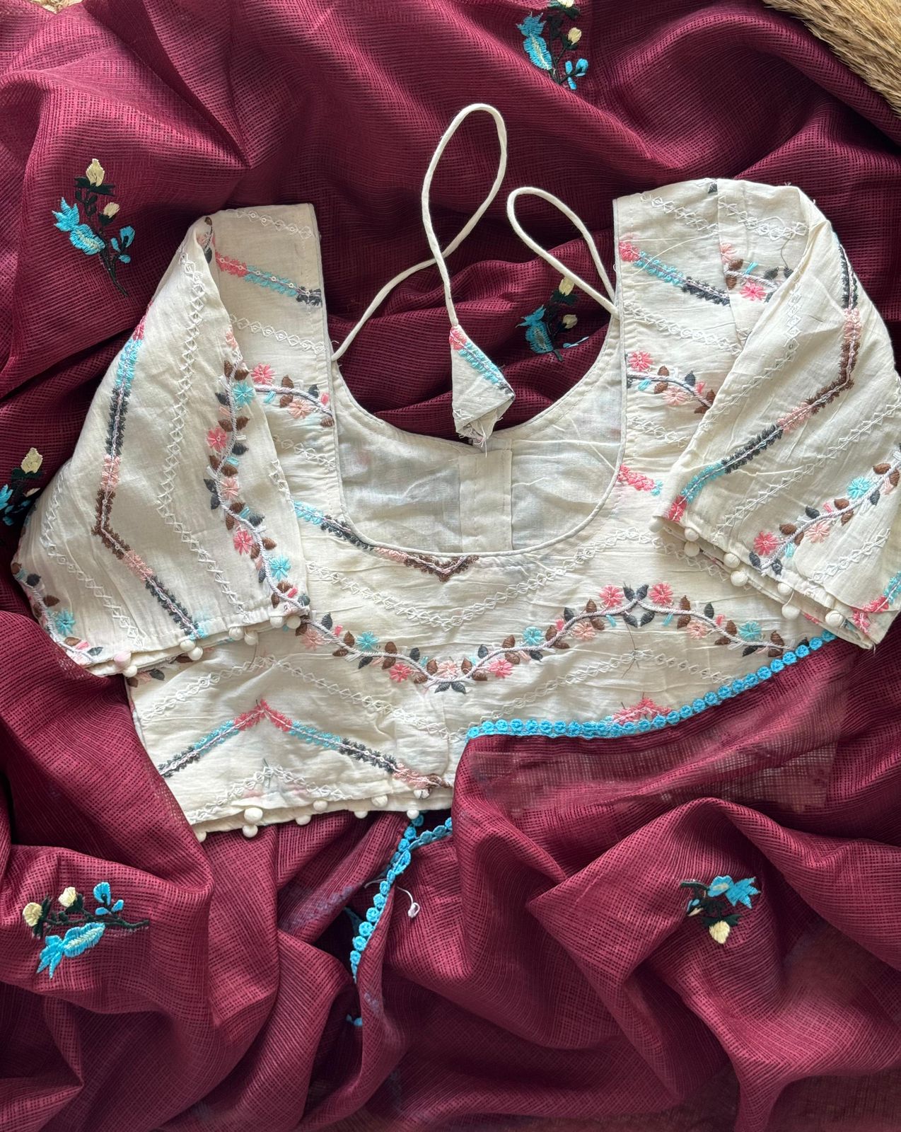 Komali Kota Doriya premium Saree with stitched blouse