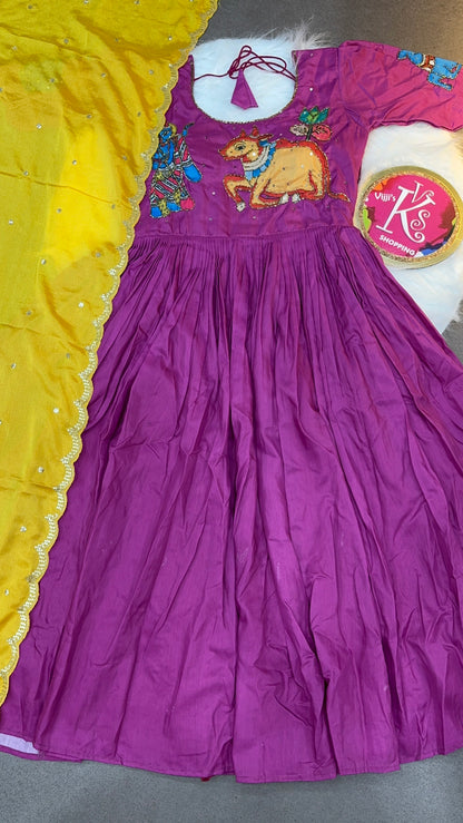 Festival  special Krishna Anarkali
Gowns